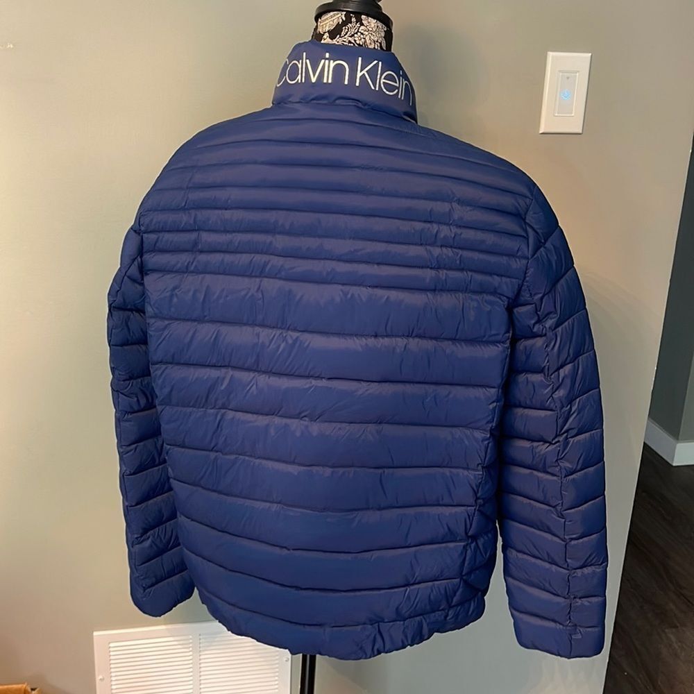 Calvin Klein Packable Water Resistant Jacket NEW - Picture 5 of 8